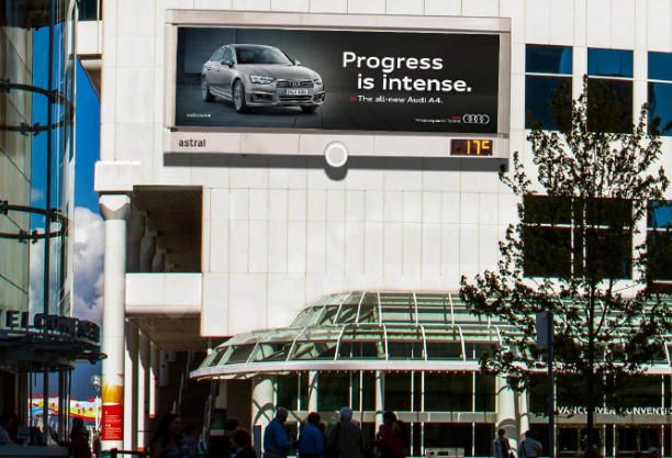 Vancouver Convention Centre Canada Place electronic screen