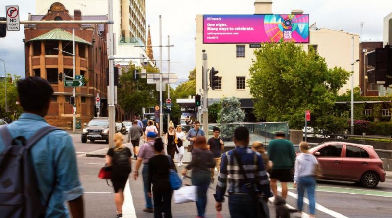 Darlinghurst Big Screen, Kings Cross, Sydney, Australia