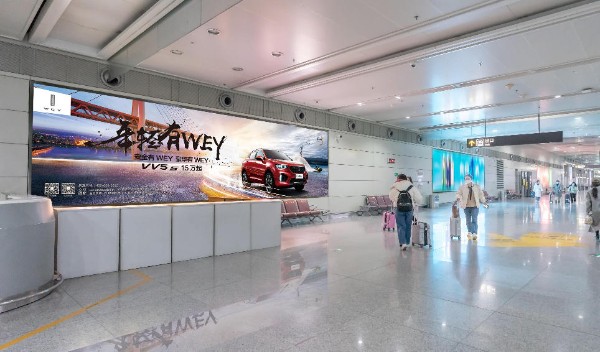 贵阳龙洞堡国际机场T2李提取大厅灯箱