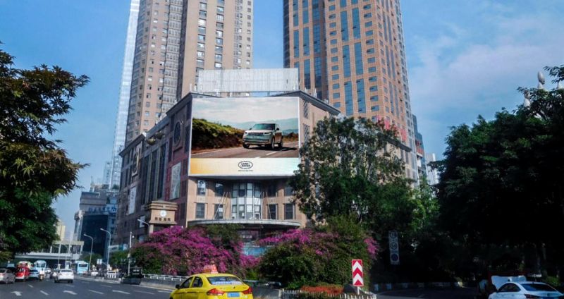 LED at Langgao Hyatt Building, Nanping, Nan'an District, Chongqing