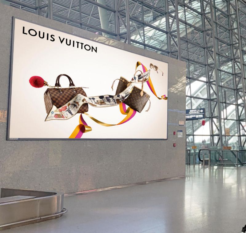 Shuangliu International Airport T2 Departure Hall Lightbox