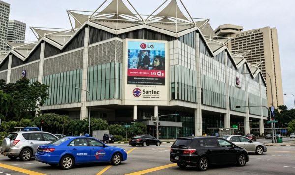 Nicoll Corner Screen, Suntec City, Singapore