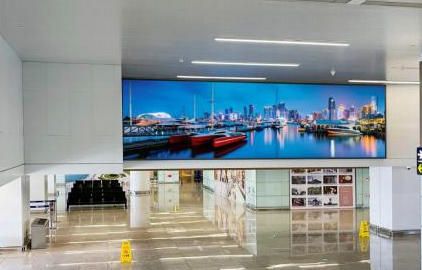 Jiaodong International Airport International Remote Stand Overhead Lightbox