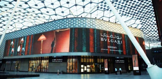 迪拜城市漫步街(City Walk )大屏套装