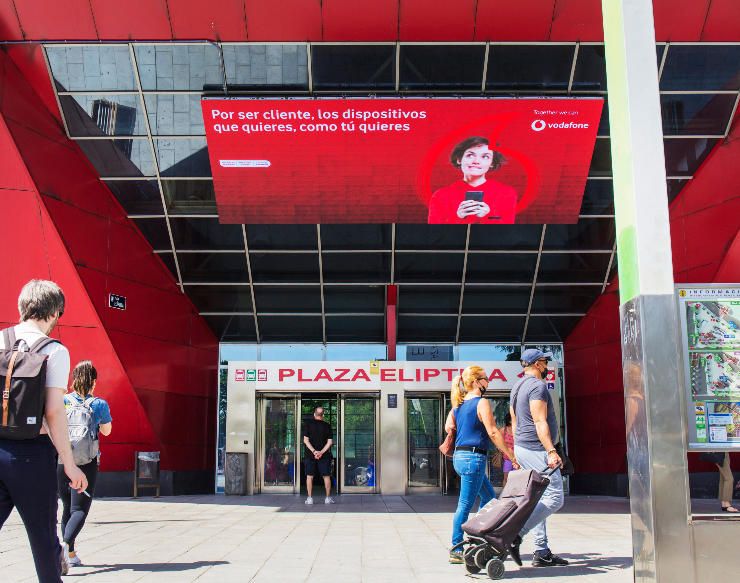 Brand new ELIPTICA large screen in Madrid, Spain