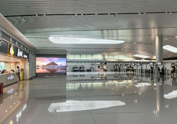Light Boxes in Domestic Security Check Hall of Jieyang Chaoshan International Airport