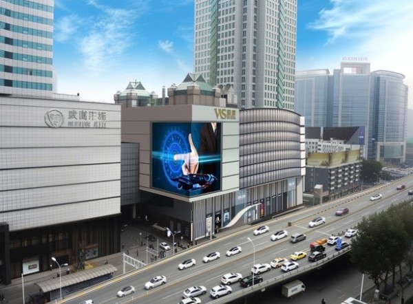 武汉汉口武商广场裸眼3D