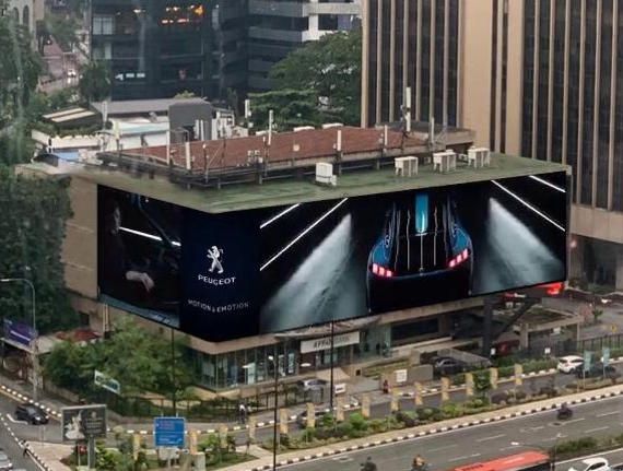 Kuala Lumpur CUBIG @ KLCC Junction Outdoor Large Screen Advertisement