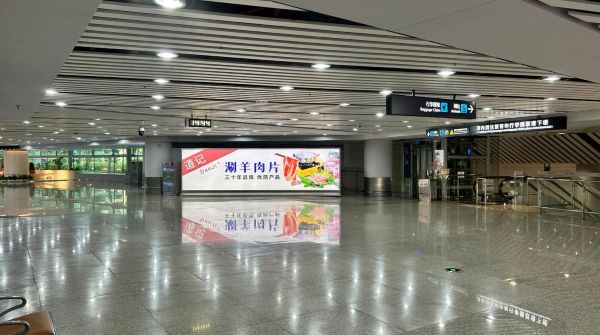 揭阳潮汕国际机场T1到达通道李提取区出口灯箱