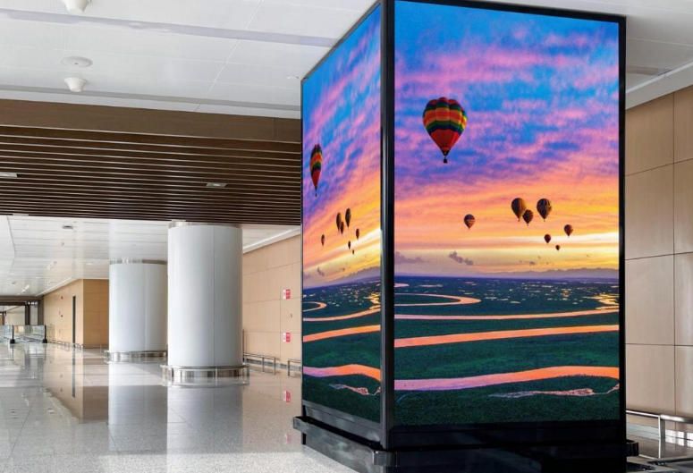 Jiaodong International Airport International Arrival Concourse Gathering Entrance Lightbox