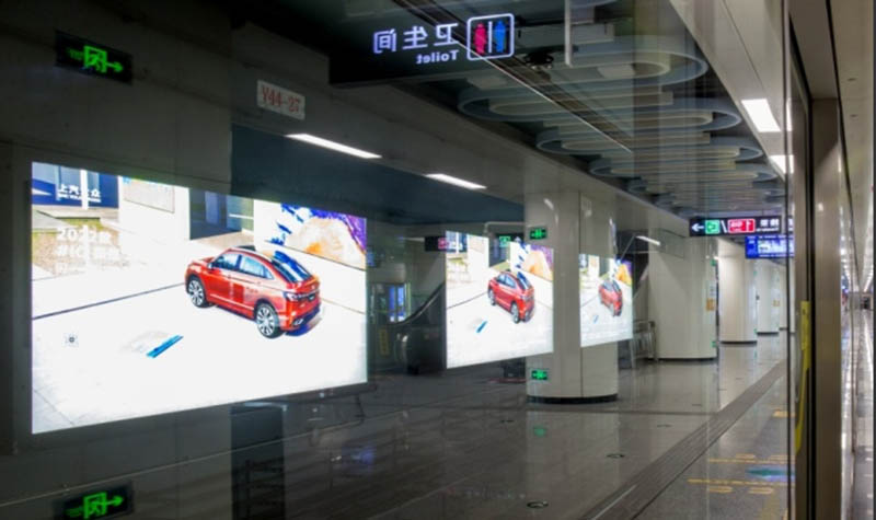 石家庄地铁4S、3A++、2A+、1A级4封3联灯箱
