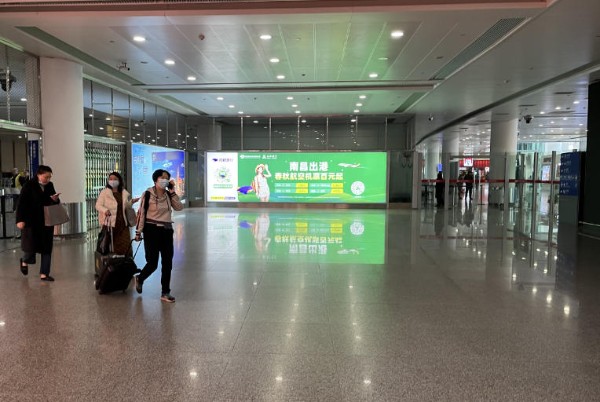 南昌昌北国际机场T2国内到达灯箱