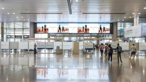 南京禄口国际机场T2国内行李厅出口LED