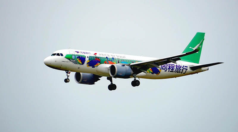 国航航空飞机机身广告