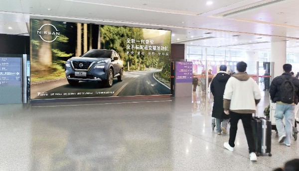 南昌昌北国际机场T2国内到达出口LED