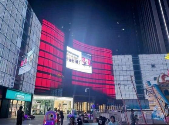 兰州金城中心LED大屏
