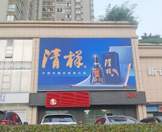 武汉武昌螃蟹岬新长江广场LED