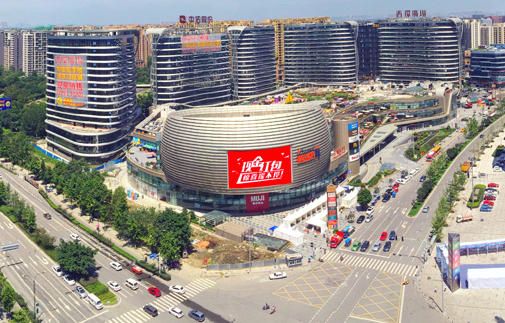 Chengdu Pengruili Plaza LED Screen