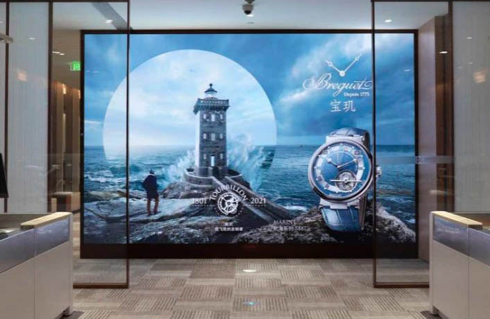 深圳宝安机场贵宾1号楼安检口LED
