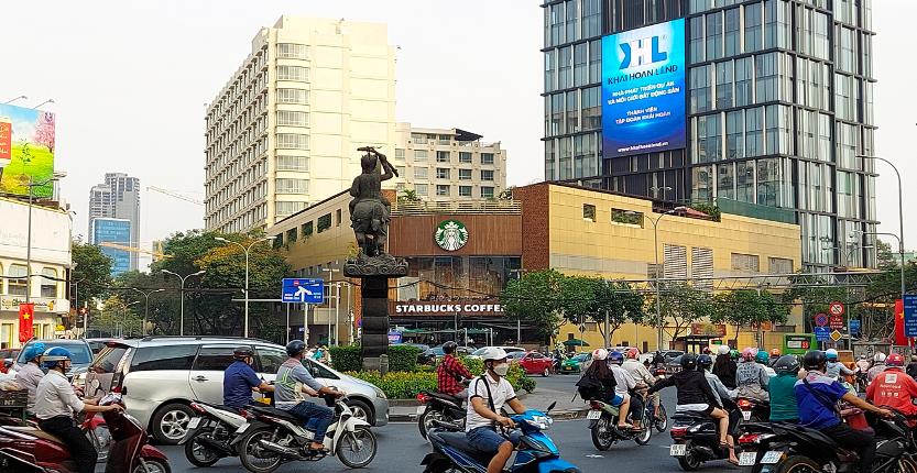 胡志明市CBD中心A&B塔楼