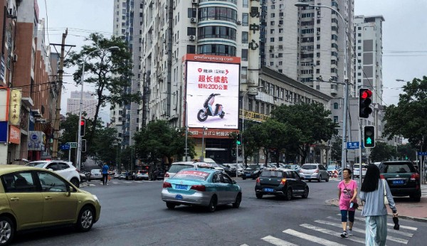 大连五一广场LED