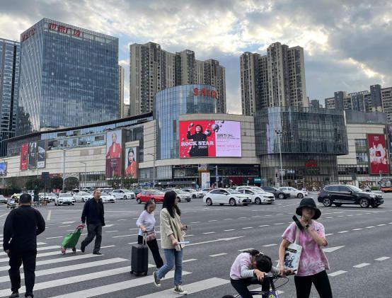 成都世豪广场LED大屏