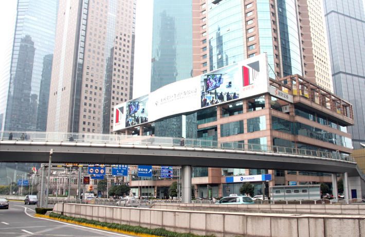 上海华能联合大厦LED屏