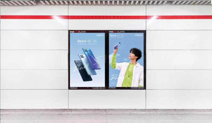 Hangzhou Metro Line 3 light box advertising package