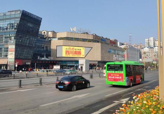 成都旭海时代广场LED大屏