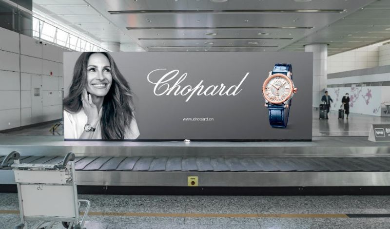 白云国际机场T1国内行李转盘LED