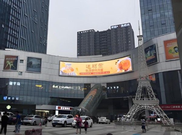 济南荣盛时代广场LED大屏