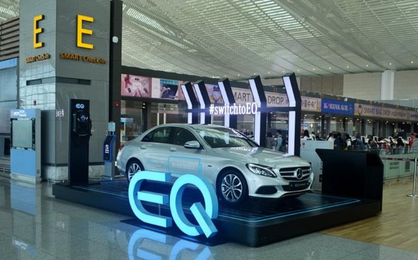 韩国仁川国际机场T2离港航班陆侧展位