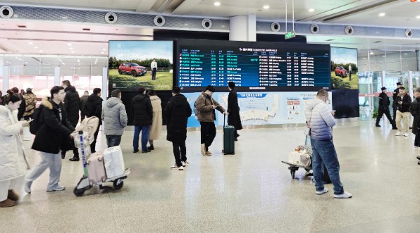 南昌昌北国际机场T2一层国内迎客大厅LED