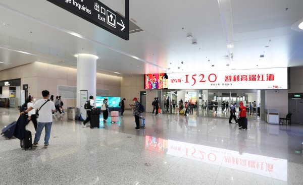 Nanjing Lukou International Airport T1 Baggage Hall Exit Overhead LED