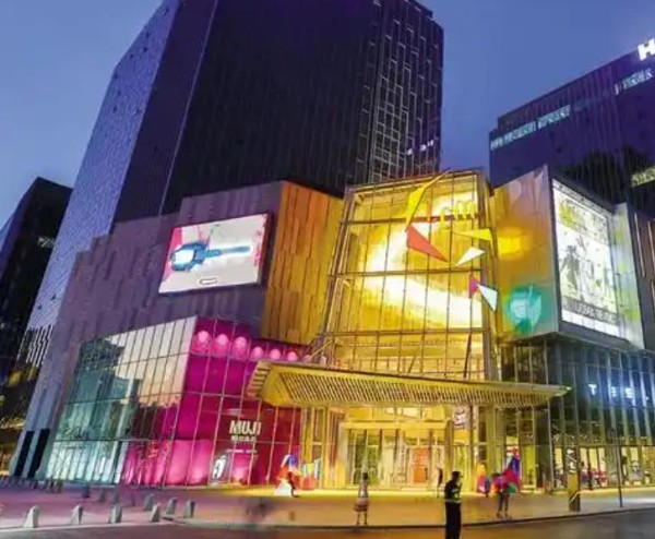 上海旭辉广场LED