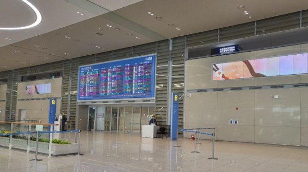 Incheon International Airport Terminal 2 Arrival Welcome Hall LED