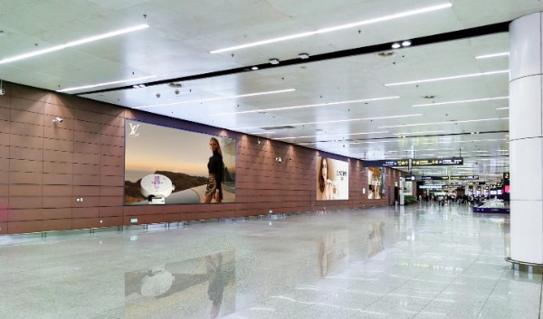 Shenyang Taoxian International Airport T3 Domestic Arrivals Baggage Hall Passage Lightbox