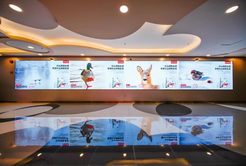 LED in Shanghai Hong Kong Plaza shopping mall