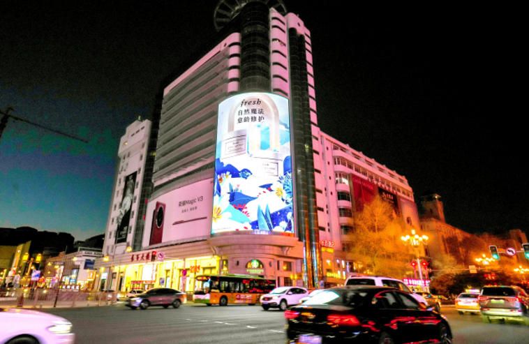 长春百货大楼LED屏