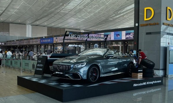 韩国仁川国际机场T2离港航班陆侧展位