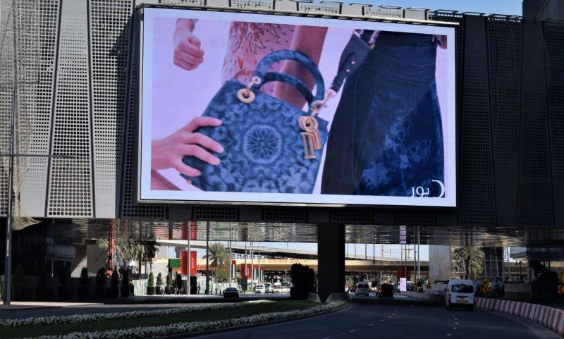 迪拜喷泉地标酒店（Fountain View ）附近大屏