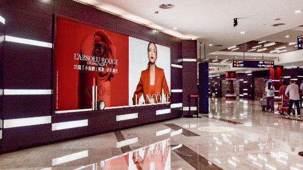 海口美兰机场T1一层到达厅行李提取出口灯箱