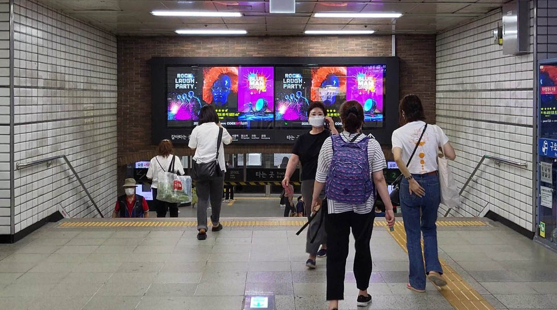 韩国地铁2号线LED
