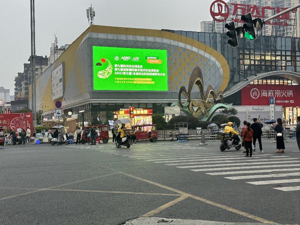 乐山万达广场LED