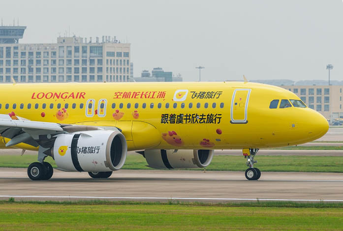 国航航空飞机机身彩绘