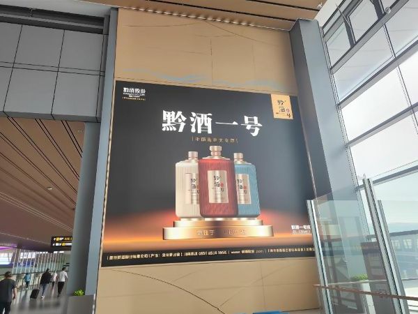 贵阳龙洞堡国际机场T3出发四层隔离区域灯箱