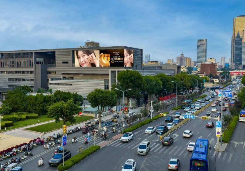 济南泉城广场大屏