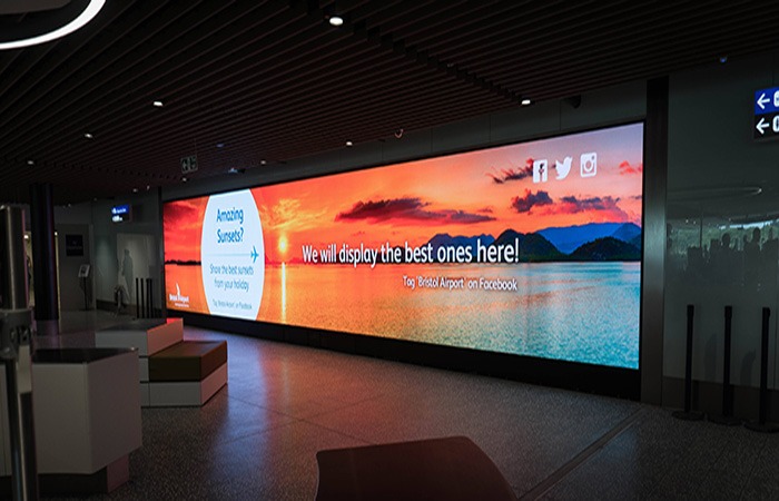 Airport LED Screens