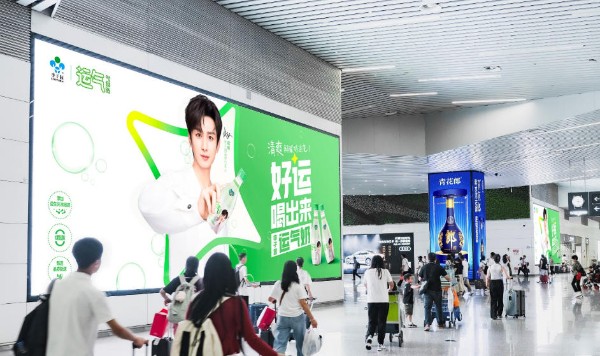 Guangzhou Baiyun International Airport T2 Baggage Claim Twin-Star LED