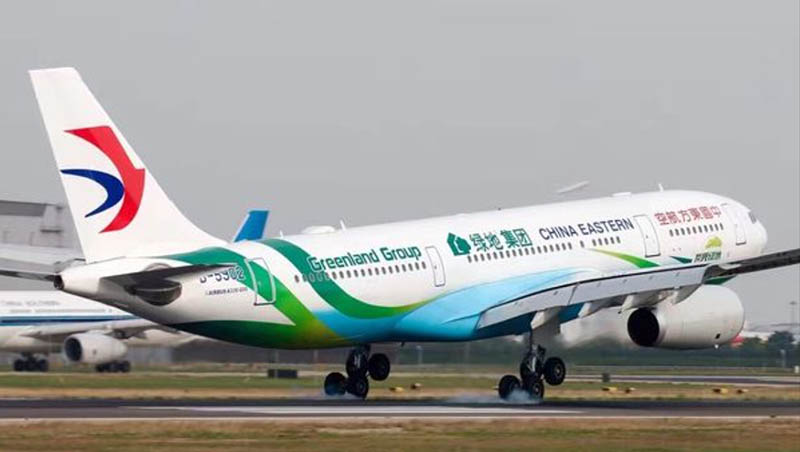 东方航空飞机机身冠名广告
